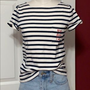 Madewell et Sezane Moi Avec Toi tee